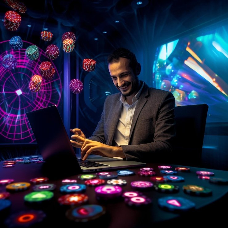 Roulette wheel on Allbet live table